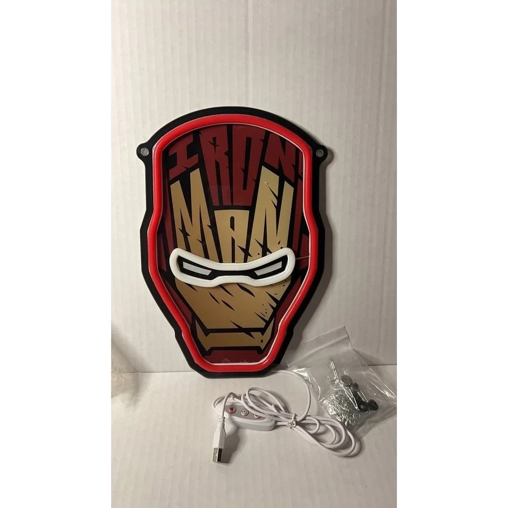 Iron Man LED Wall Sign